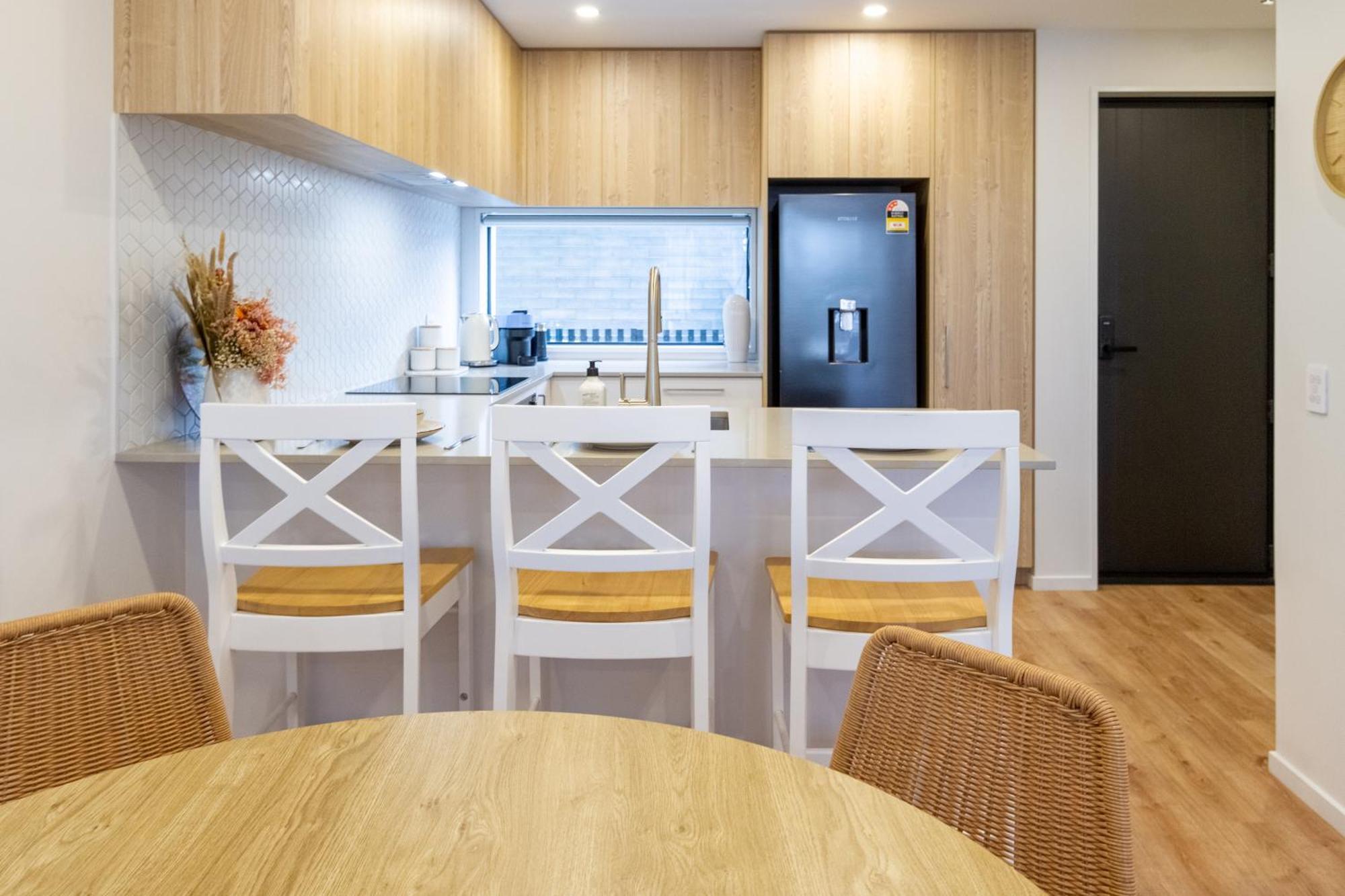 Modern 2 Bed 2 Bath Opposite Hagley Park Leilighet Christchurch Eksteriør bilde