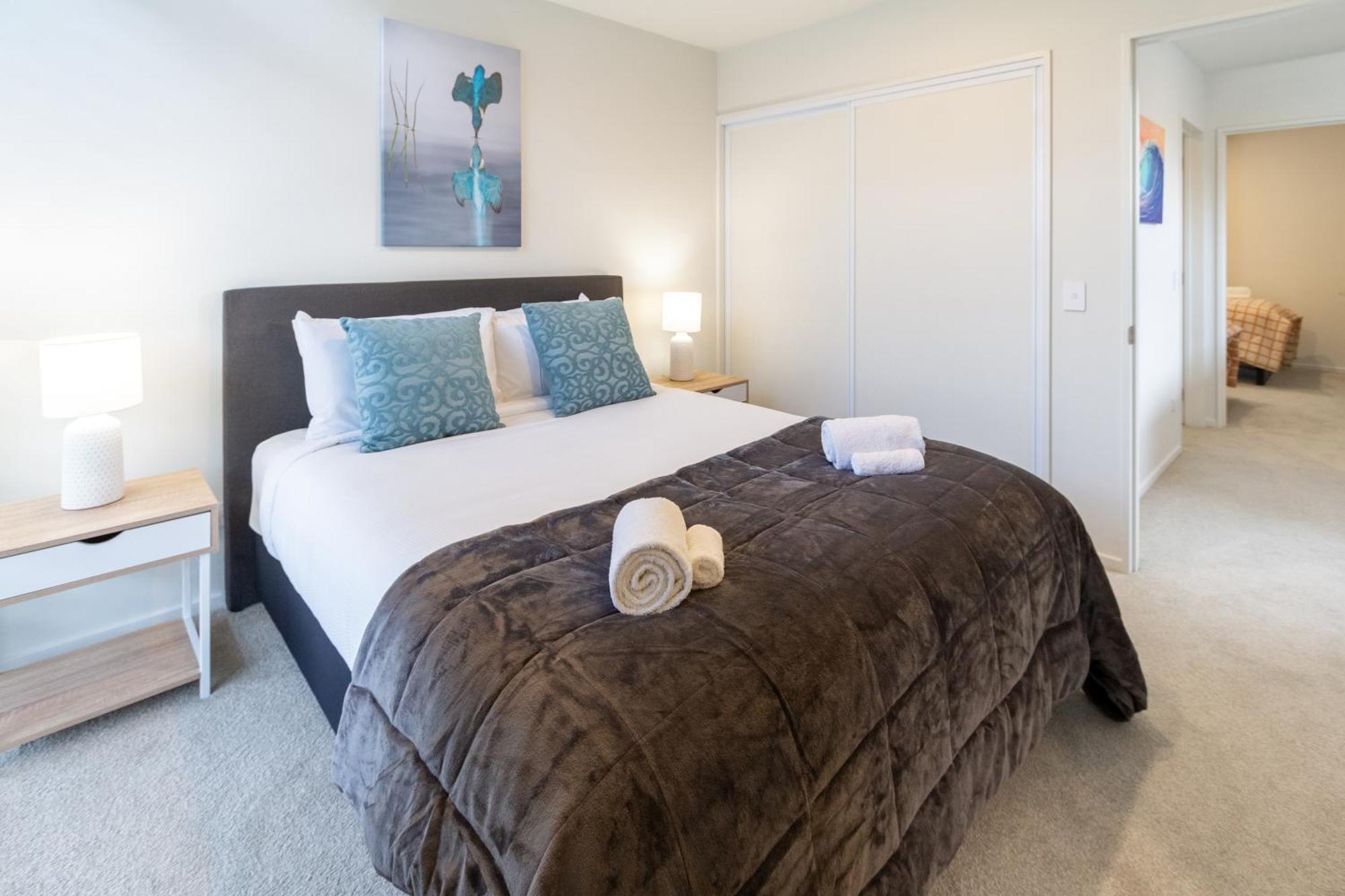 Modern 2 Bed 2 Bath Opposite Hagley Park Leilighet Christchurch Eksteriør bilde