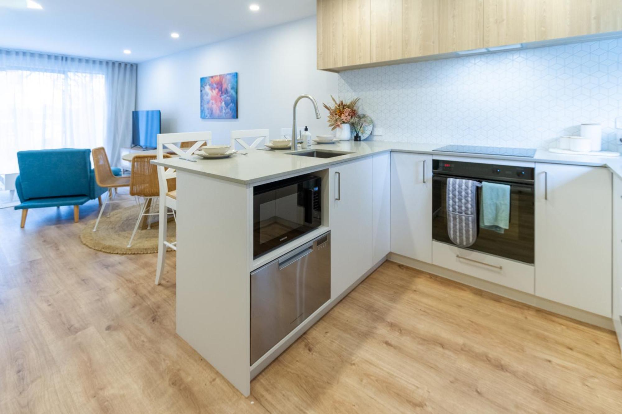 Modern 2 Bed 2 Bath Opposite Hagley Park Leilighet Christchurch Eksteriør bilde